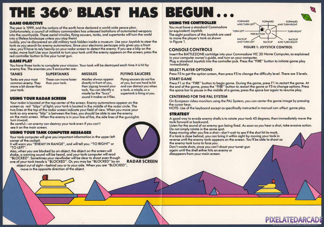 Battlezone: Instruction Manual - Page 2