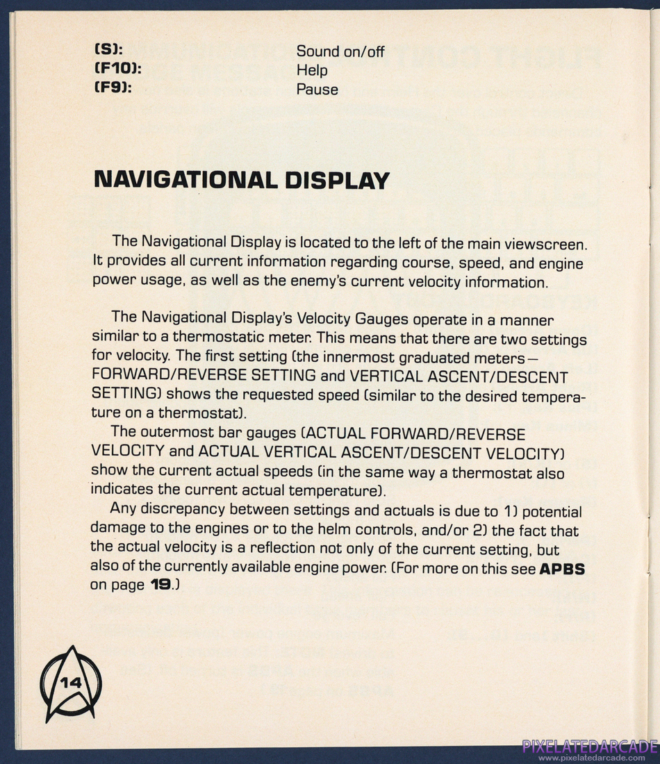 Star Trek V: The Final Frontier: Instruction Manual - Page 14