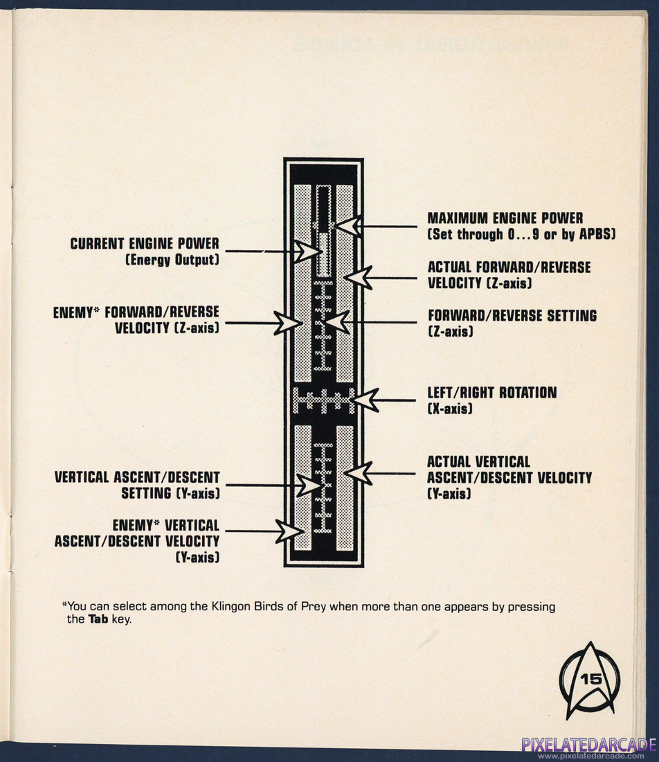 Star Trek V: The Final Frontier: Instruction Manual - Page 15