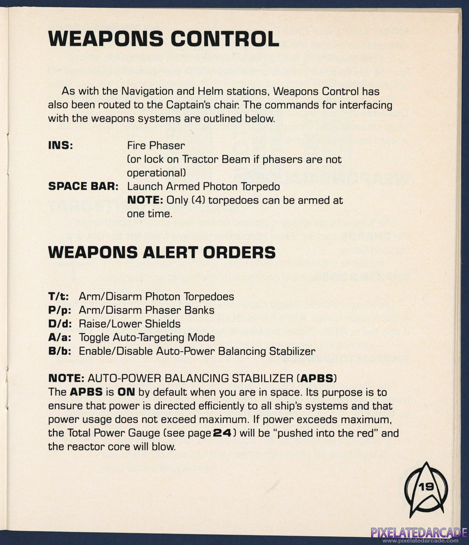 Star Trek V: The Final Frontier: Instruction Manual - Page 19