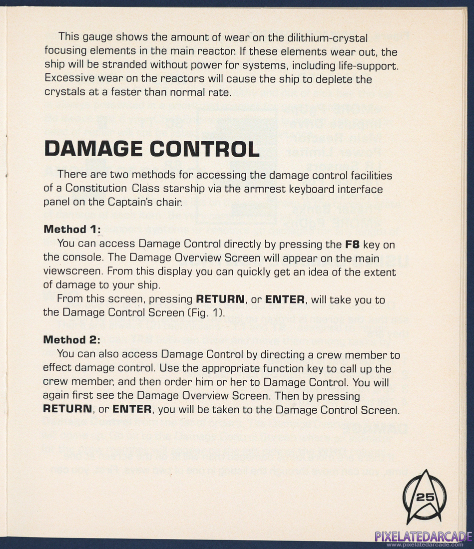 Star Trek V: The Final Frontier: Instruction Manual - Page 25