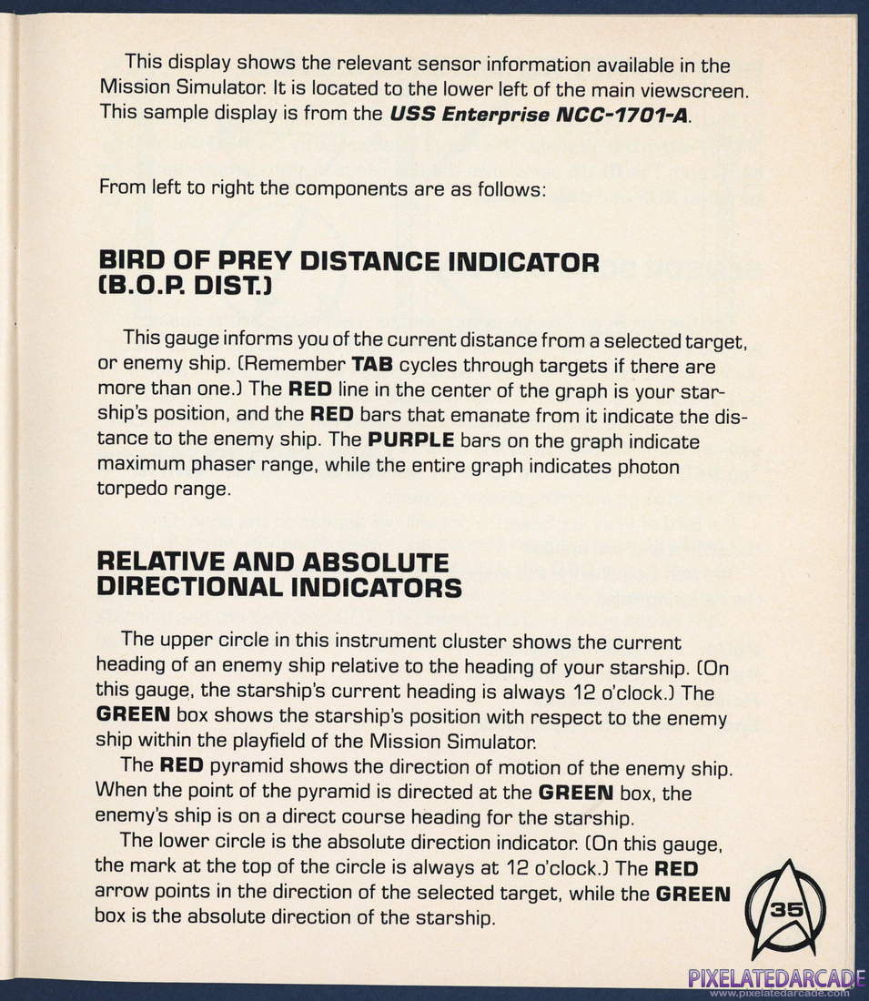 Star Trek V: The Final Frontier: Instruction Manual - Page 35