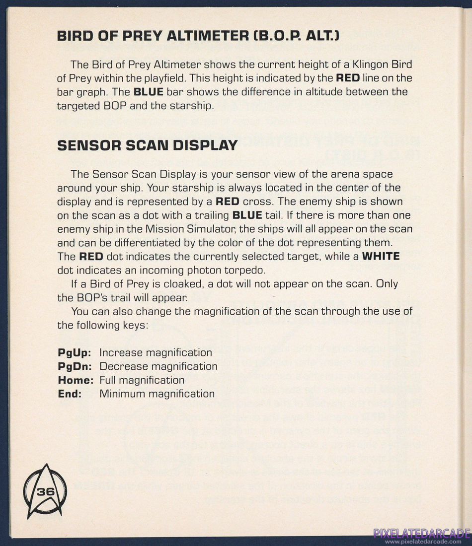 Star Trek V: The Final Frontier: Instruction Manual - Page 36