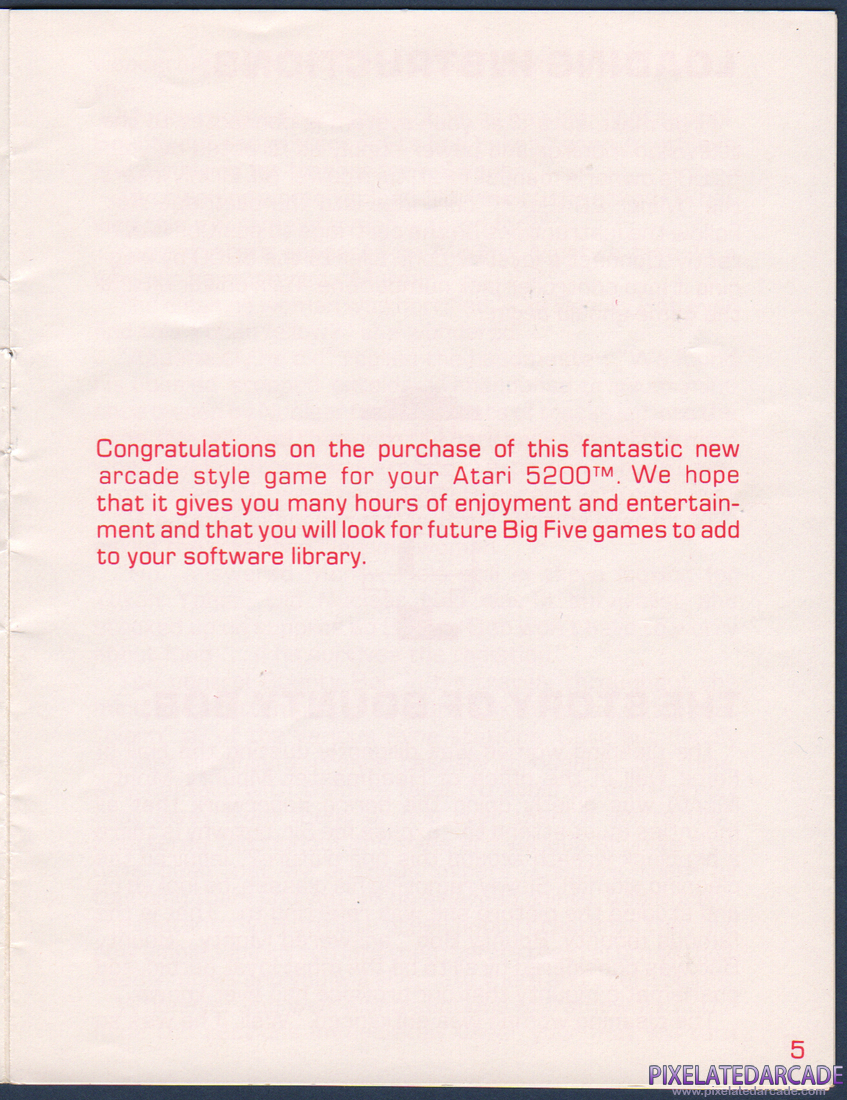 Miner 2049er: Instruction Manual - Page 3