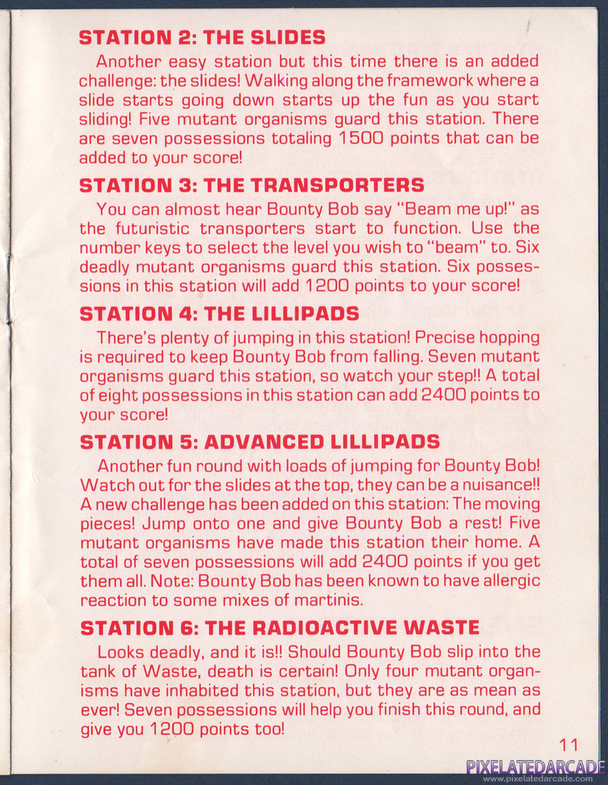 Miner 2049er: Instruction Manual - Page 9