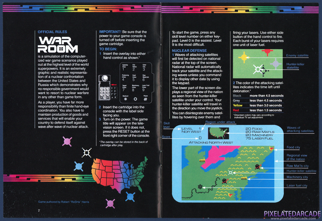 War Room: Instruction Manual - Pages 2 - 3