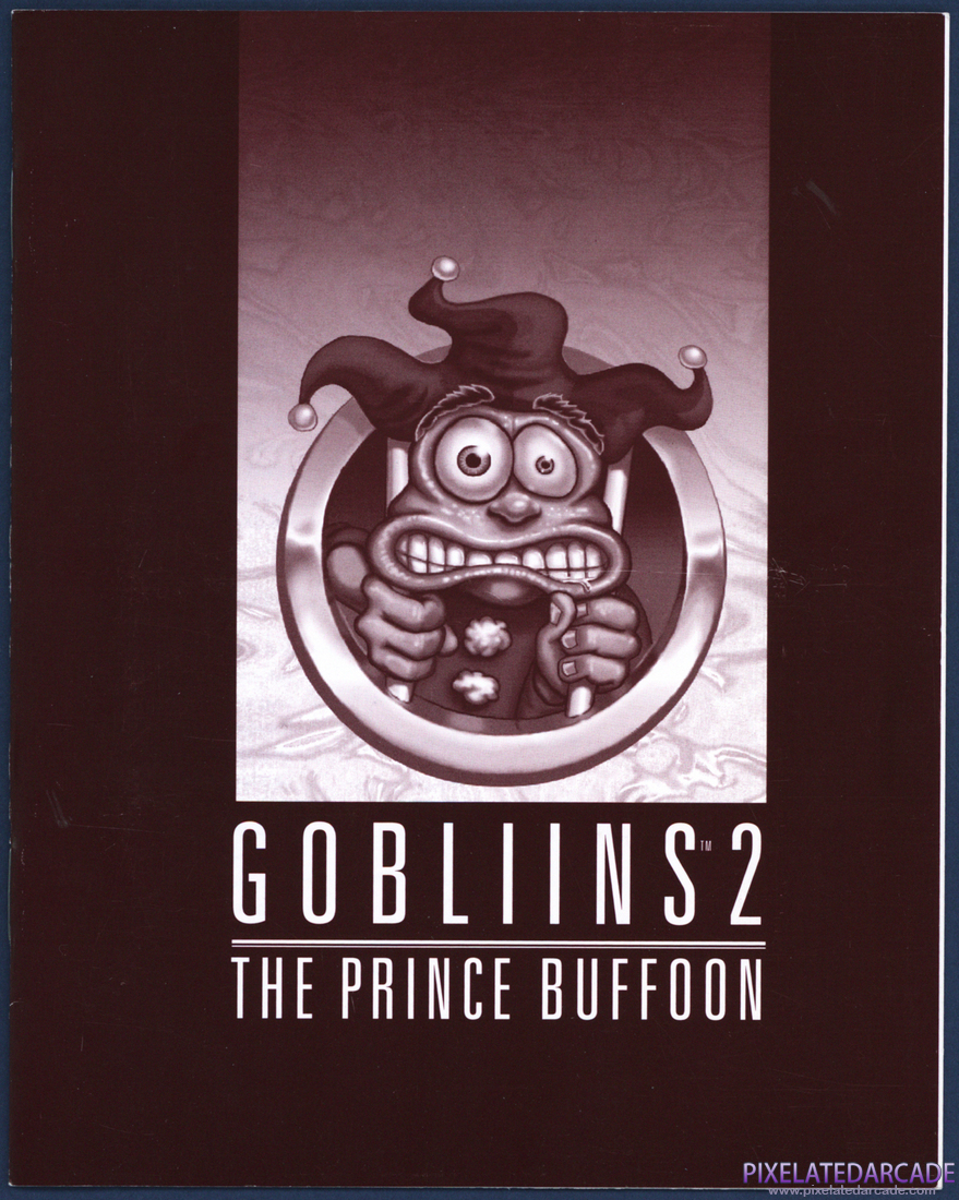 Gobliins 2: The Prince Buffoon: Instruction Manual - Front Cover