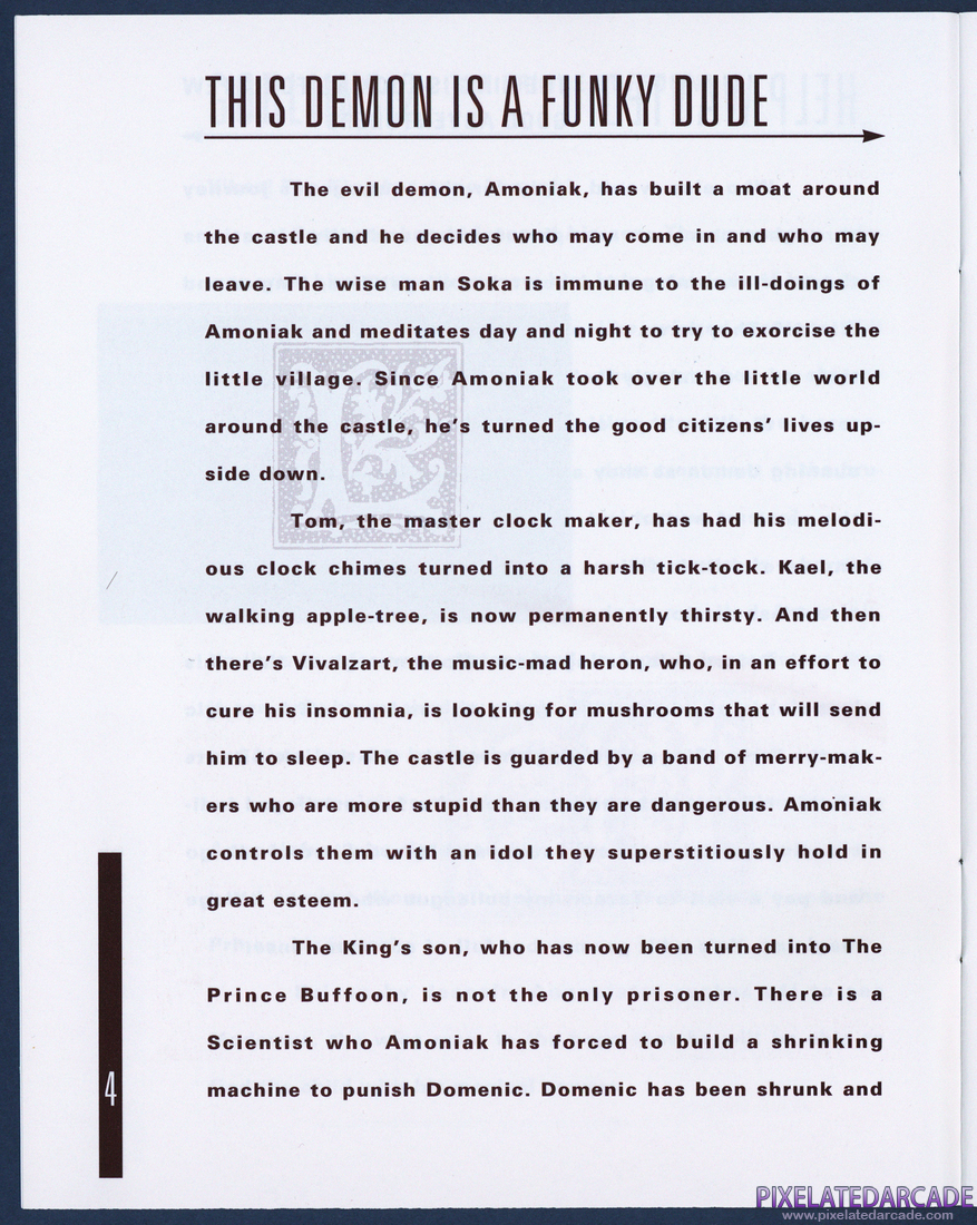 Gobliins 2: The Prince Buffoon: Instruction Manual - Page 4