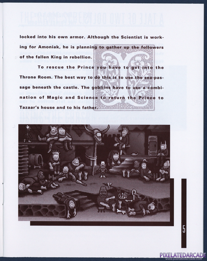 Gobliins 2: The Prince Buffoon: Instruction Manual - Page 5