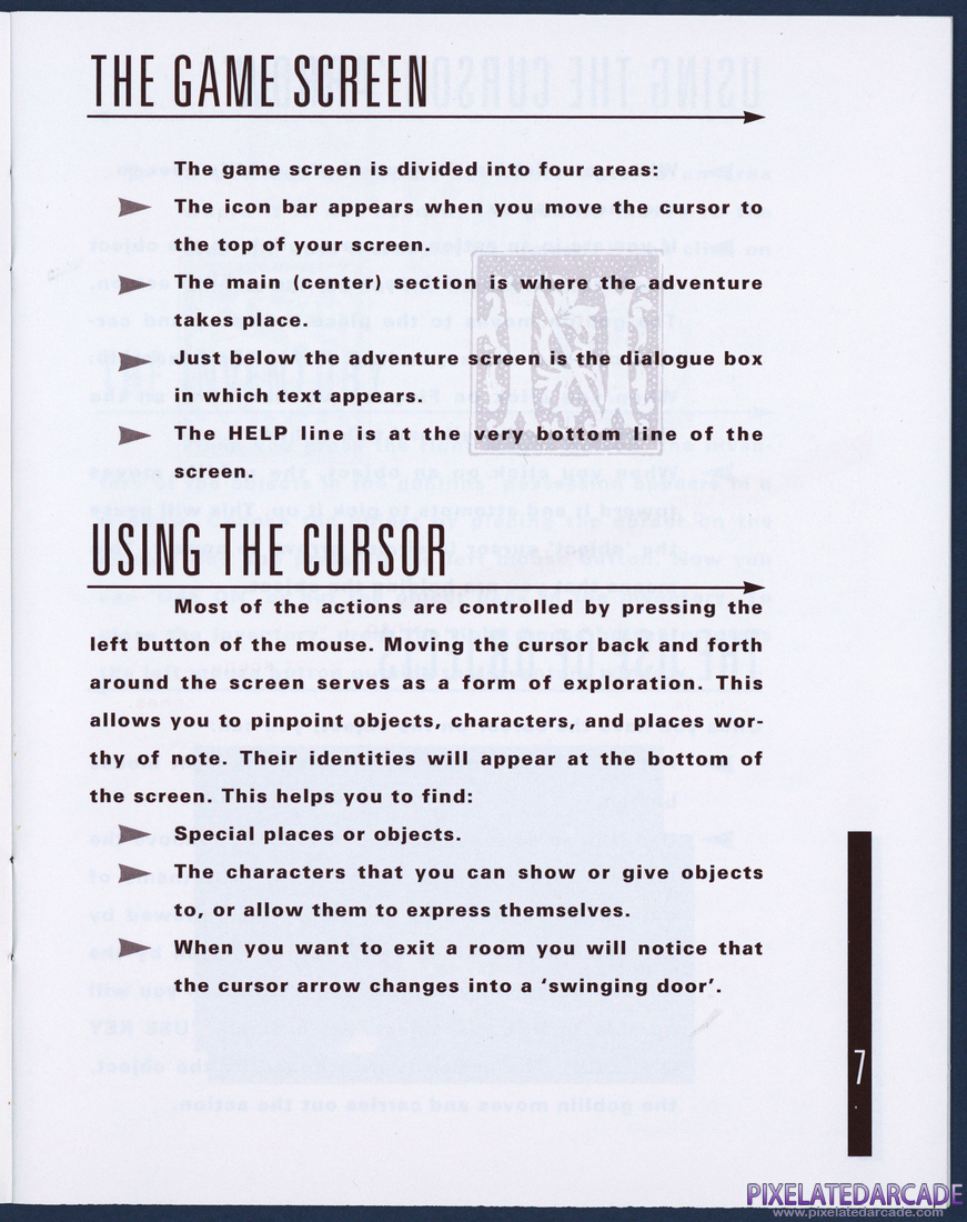 Gobliins 2: The Prince Buffoon: Instruction Manual - Page 7