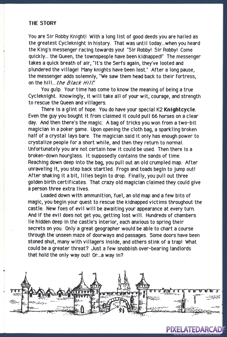 Cycle Knight: Instruction Manual - Page 3