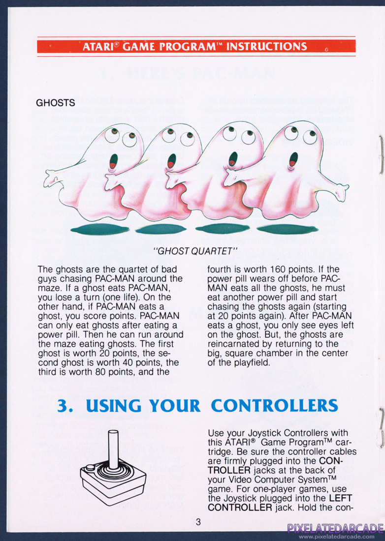 Pac-Man: Instruction Manual - Page 3