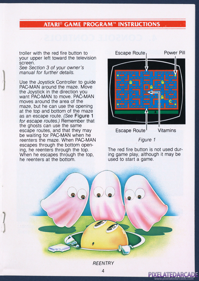 Pac-Man: Instruction Manual - Page 4