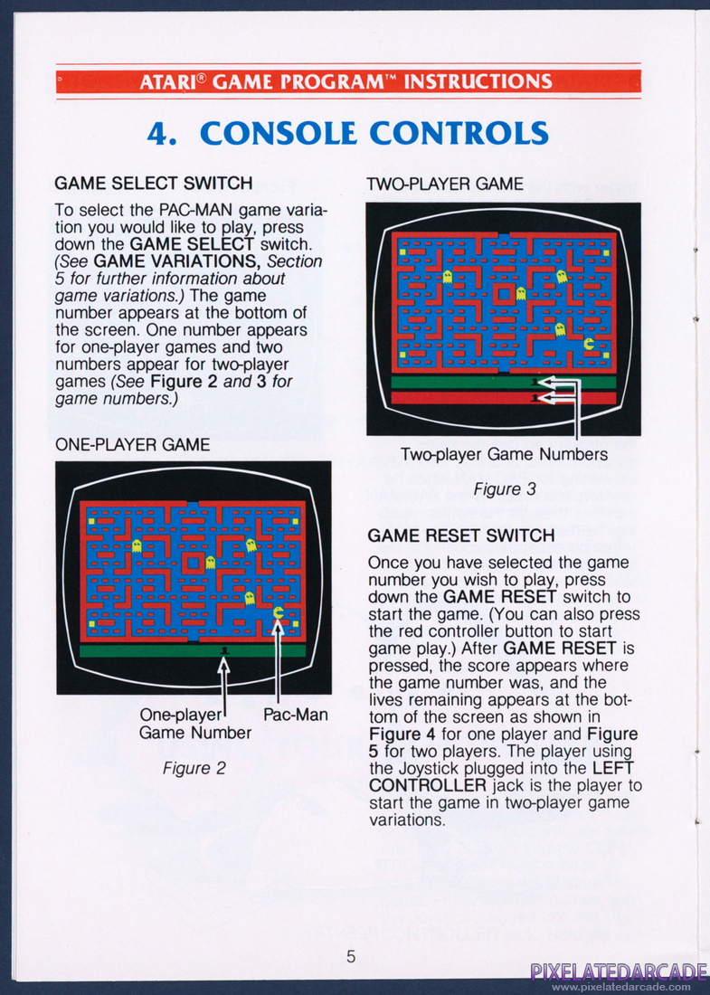 Pac-Man: Instruction Manual - Page 5