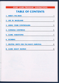 Table of Contents