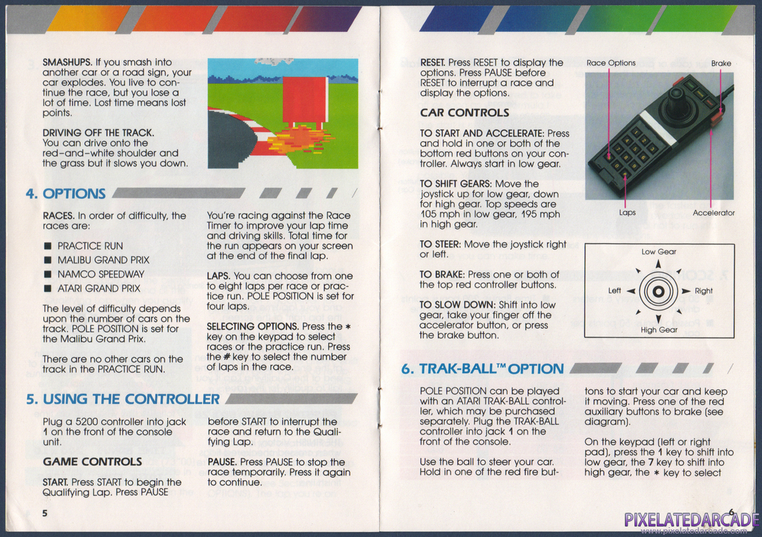 Pole Position: Instruction Manual - Page 5