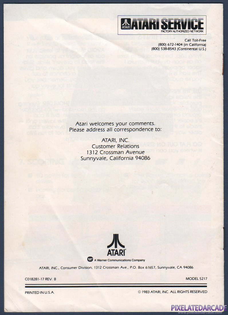 Pole Position: Instruction Manual - Page 7