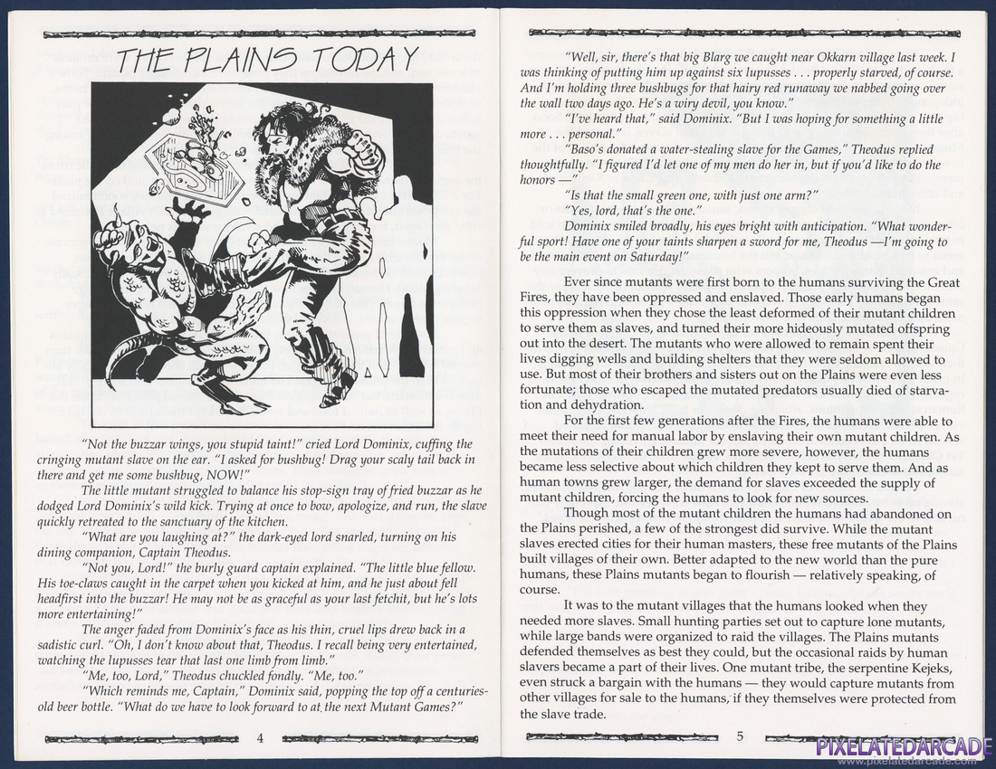 Bad Blood: Instruction Manual - Pages 4 - 5