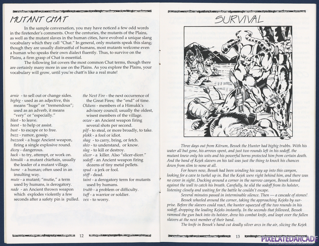 Bad Blood: Instruction Manual - Pages 12 - 13