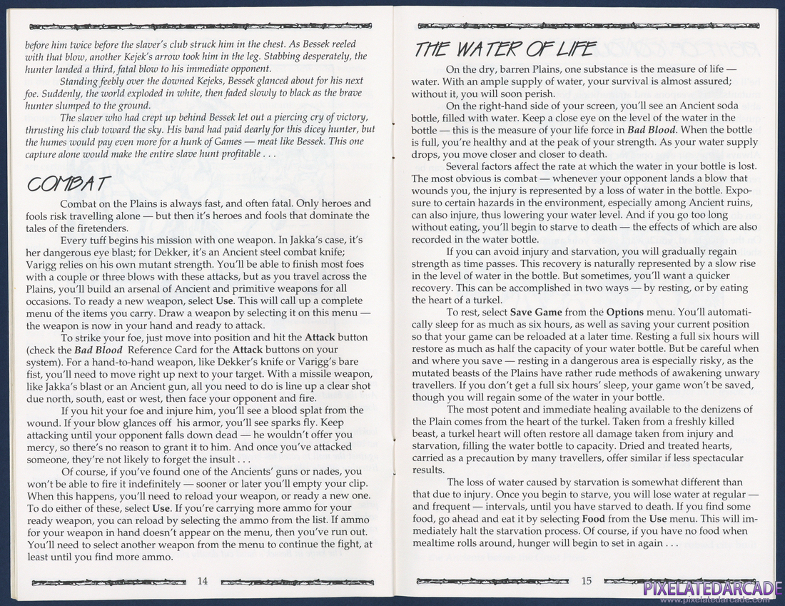 Bad Blood: Instruction Manual - Pages 14 - 15