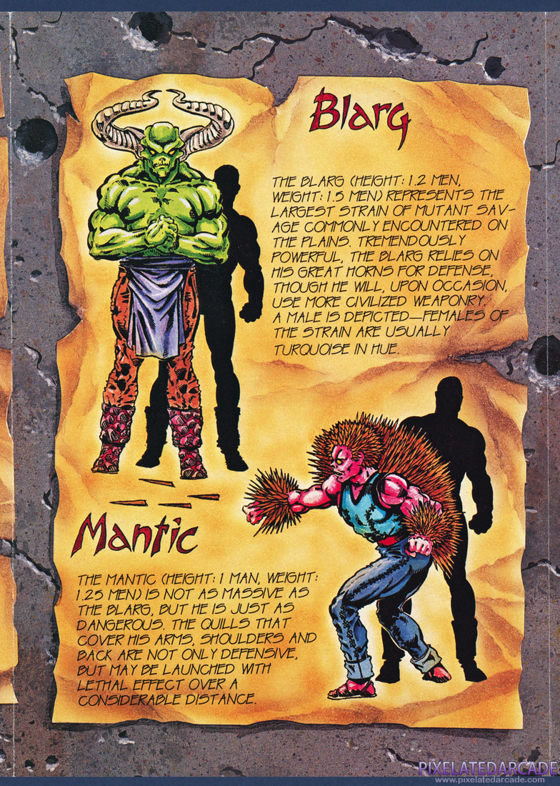 Bad Blood: Thale's Comprehensive Guide to the Beasts & Savages of the Plains - Page 2