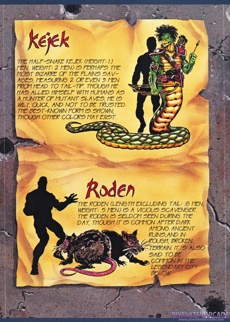 Bad Blood: Thale's Comprehensive Guide to the Beasts & Savages of the Plains - Page 3