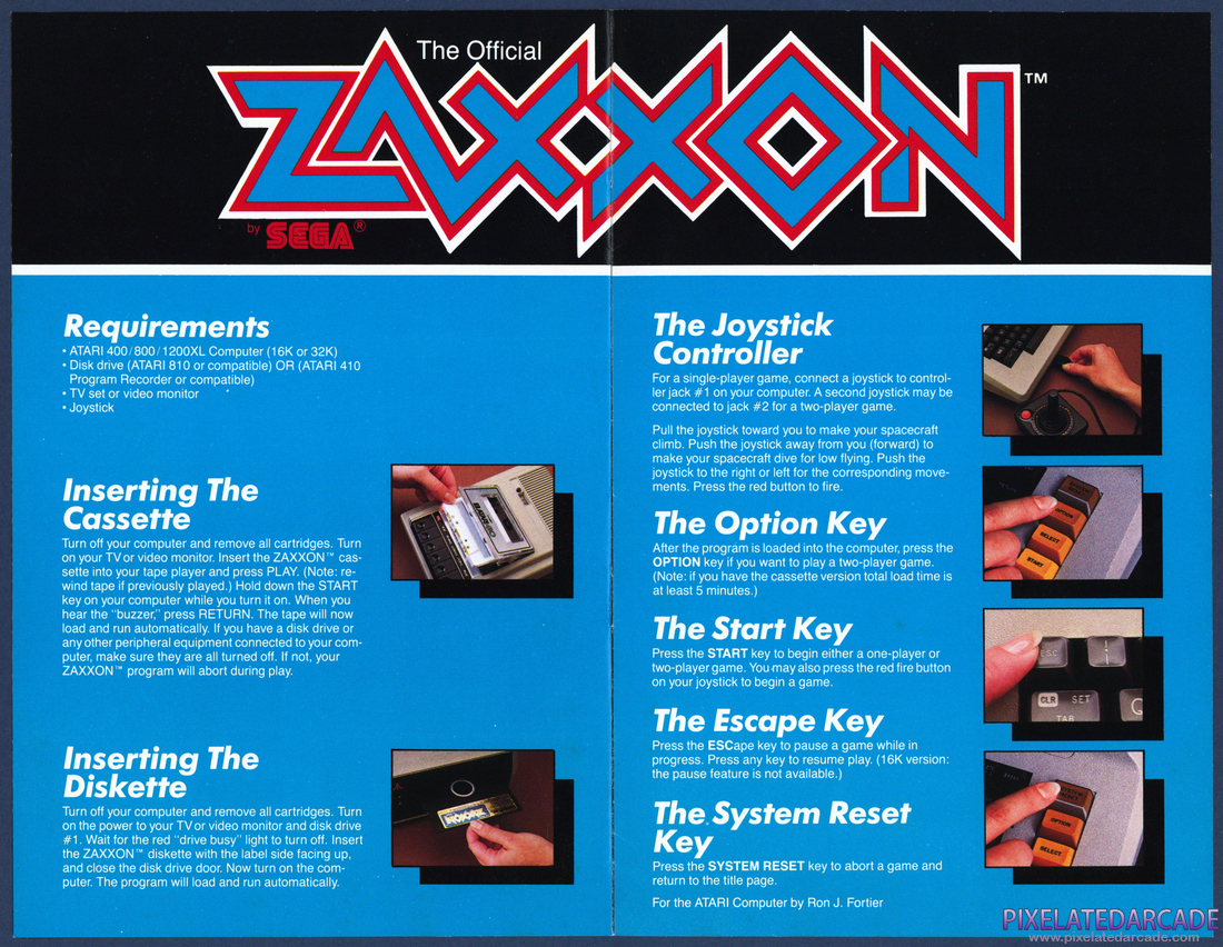 Zaxxon: Instruction Manual - Page 4