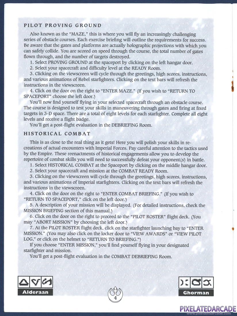 Star Wars: X-Wing: Starfighter Pilot Manual - Page 4