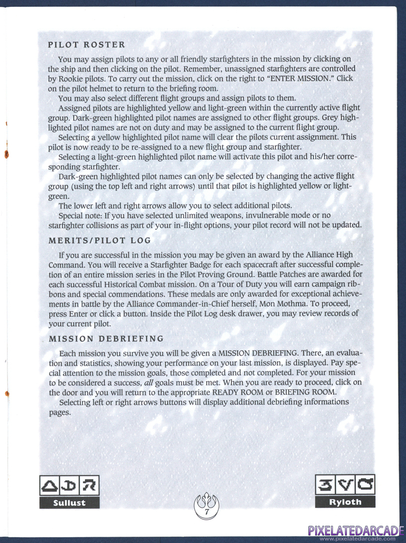 Star Wars: X-Wing: Starfighter Pilot Manual - Page 7
