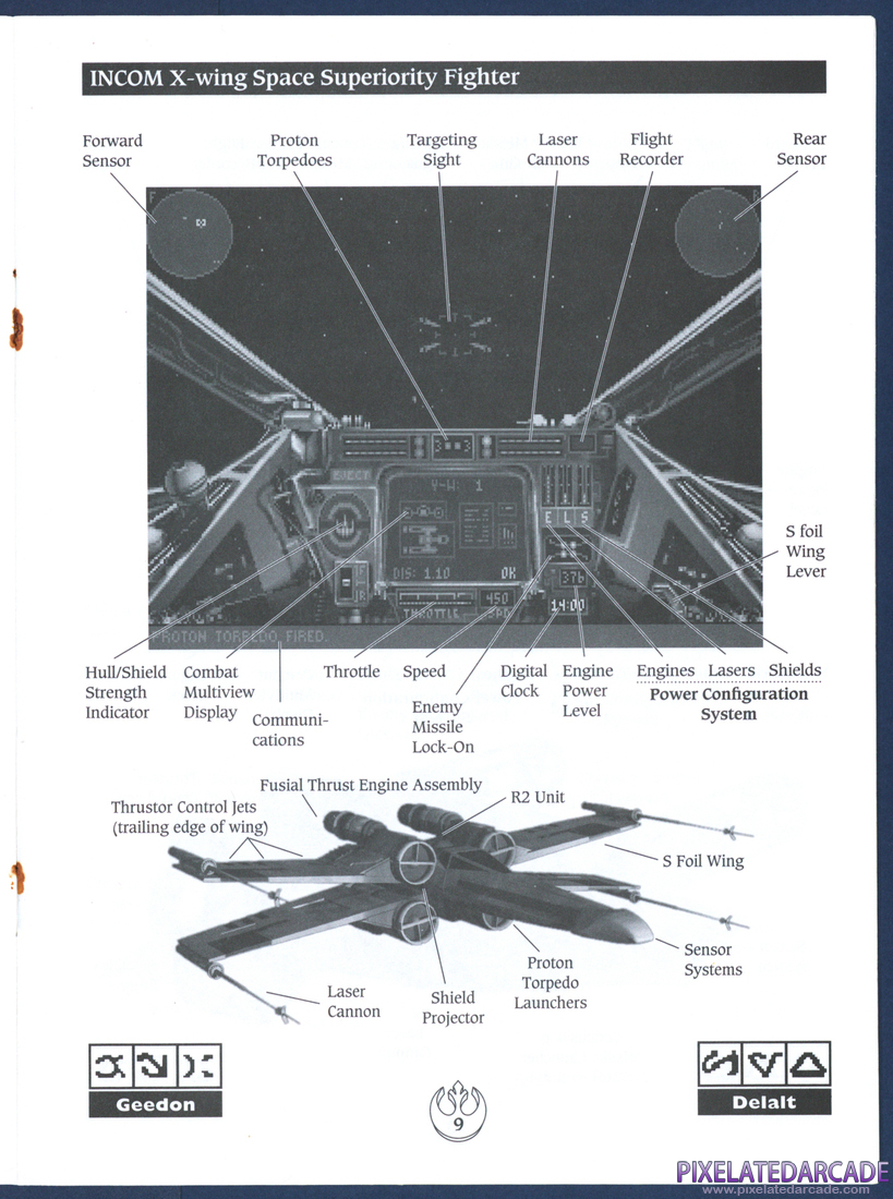 Star Wars: X-Wing: Starfighter Pilot Manual - Page 9