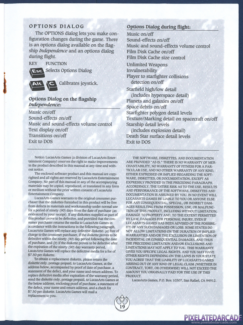 Star Wars: X-Wing: Starfighter Pilot Manual - Page 19