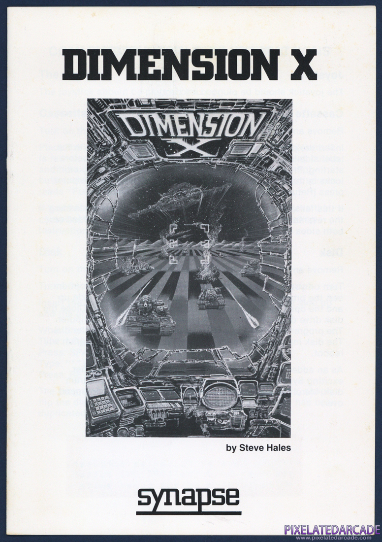 Dimension X: Instruction Manual - Page 1
