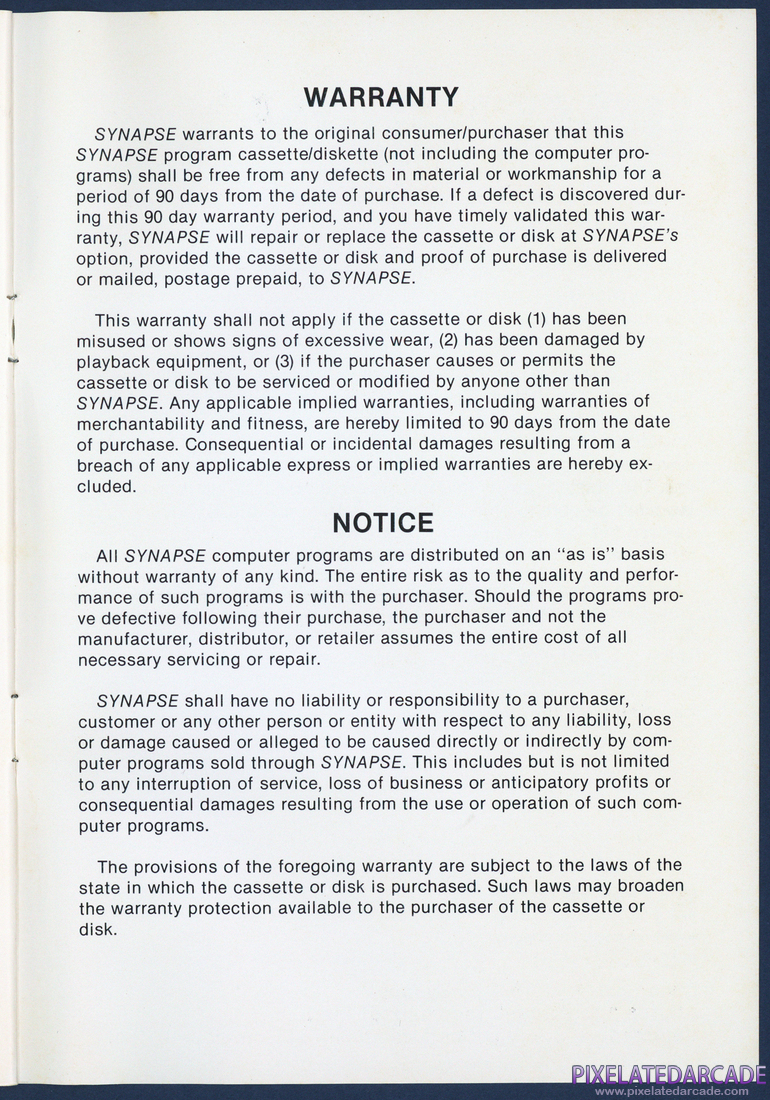 Dimension X: Instruction Manual - Page 11