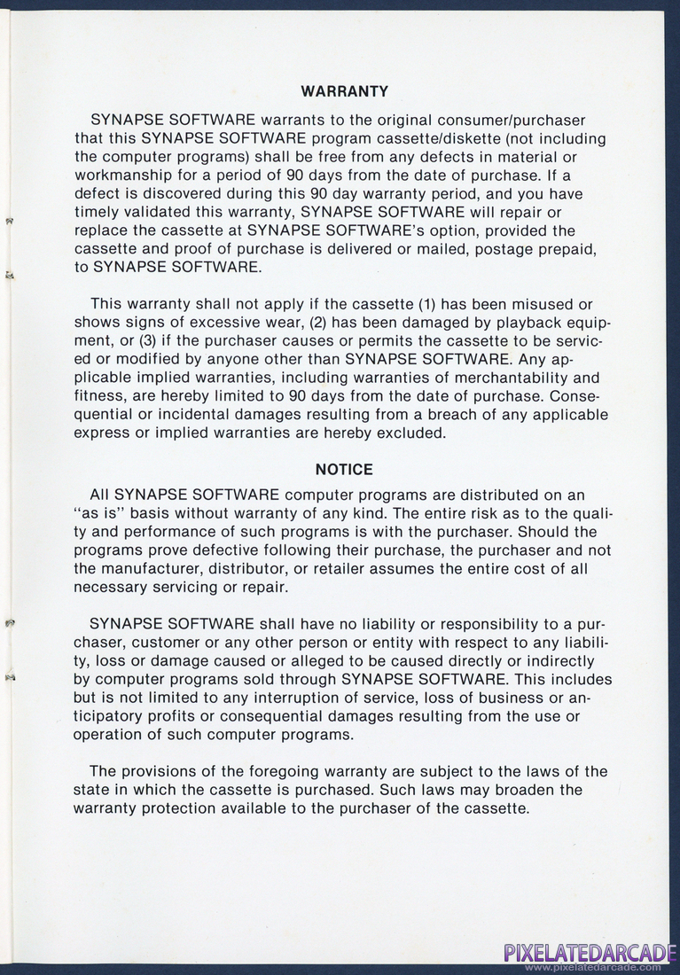 Blue Max: Instruction Manual - Page 6