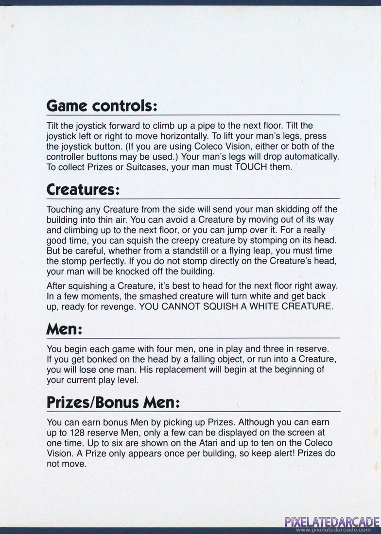 Squish 'Em: Instruction Manual - Page 3