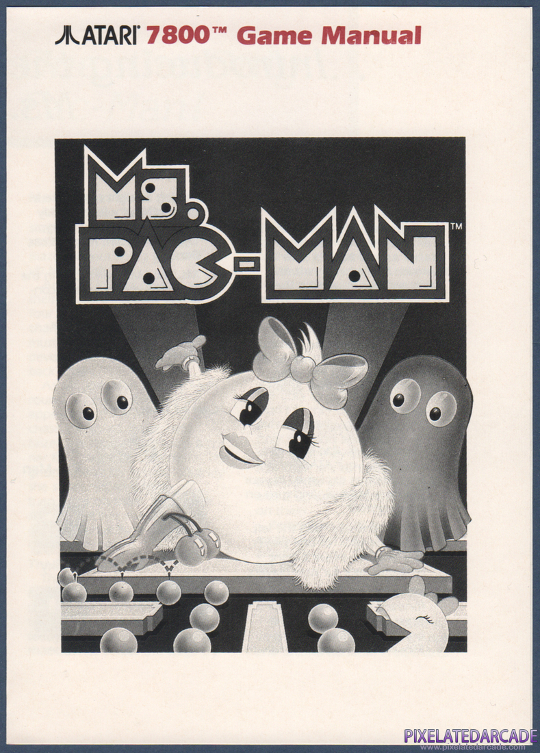 Ms. Pac-Man: Instruction Manual - Page 1