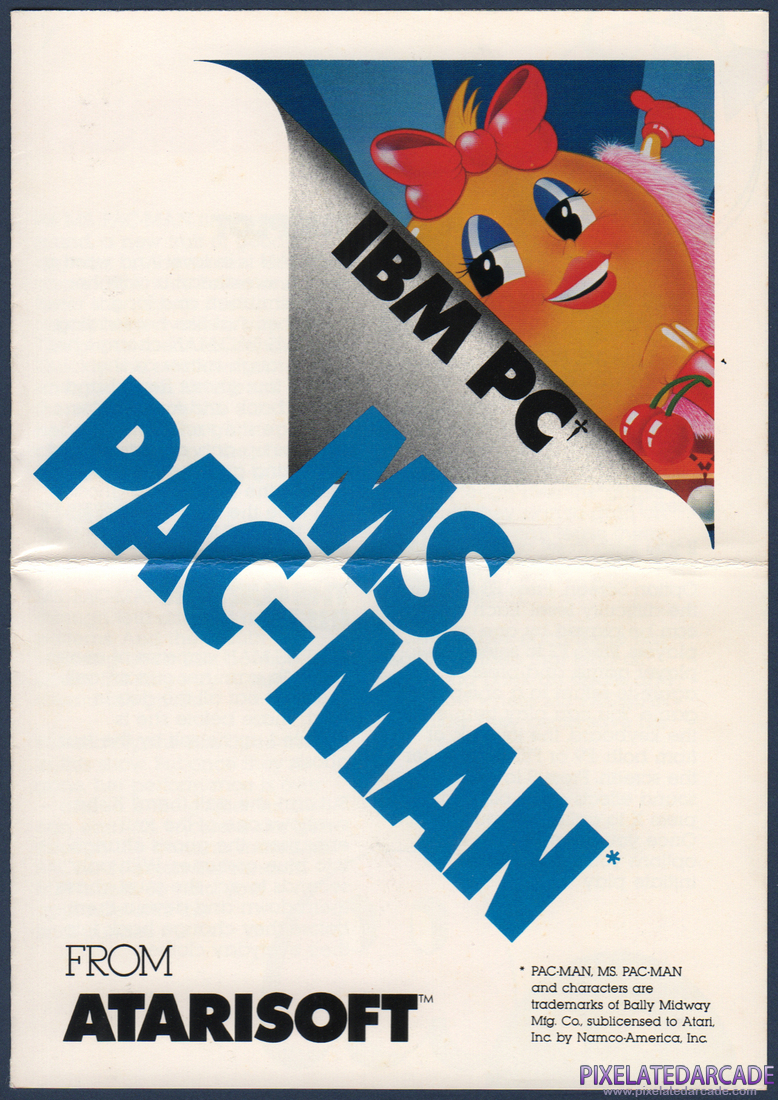 Ms. Pac-Man: Instruction Manual - Page 1