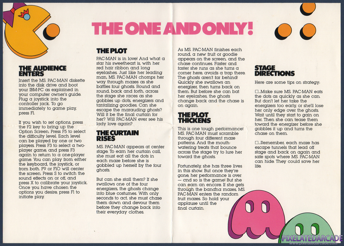 Ms. Pac-Man: Instruction Manual - Page 2