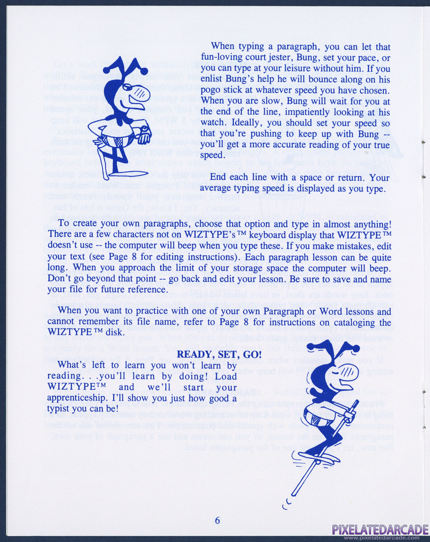 Wizard of Id's WizType: Instruction Manual - Page 6