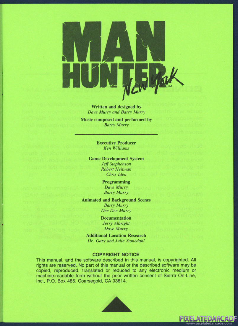 Manhunter: New York: Manhunter's Field Guide - Page 3