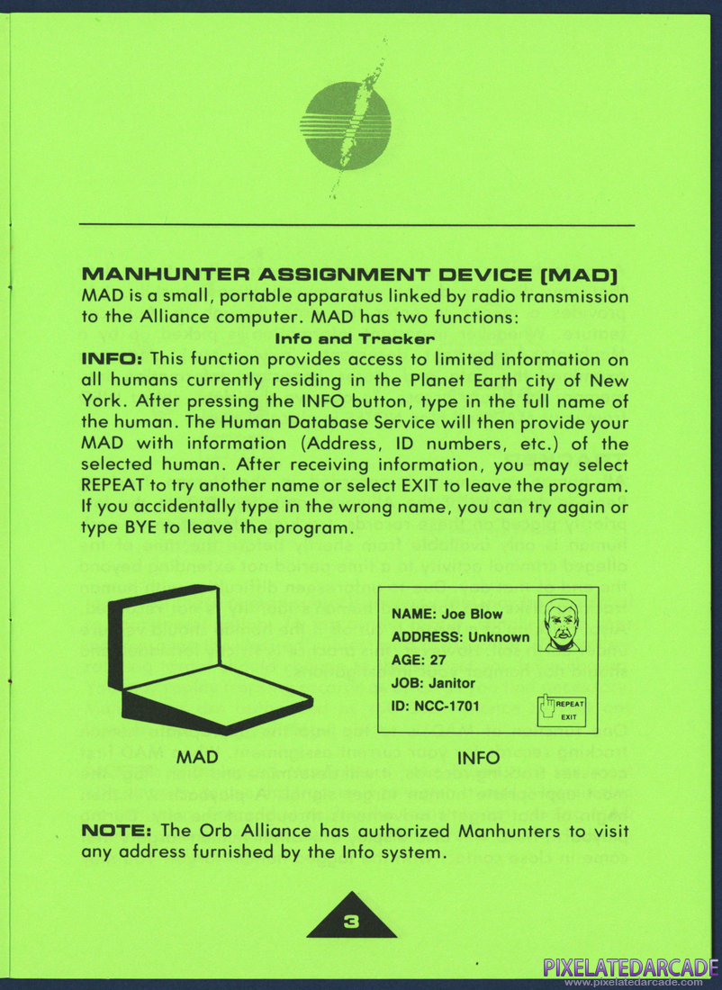 Manhunter: New York: Manhunter's Field Guide - Page 5