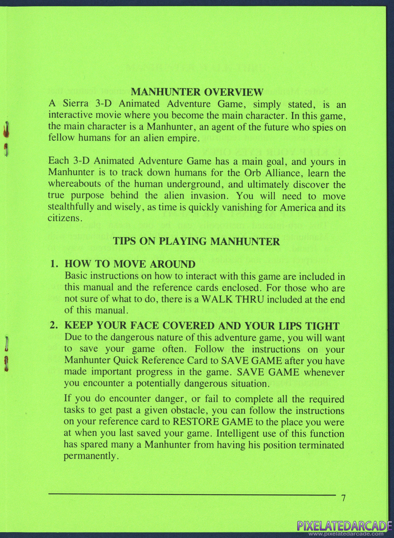 Manhunter: New York: Manhunter's Field Guide - Page 9