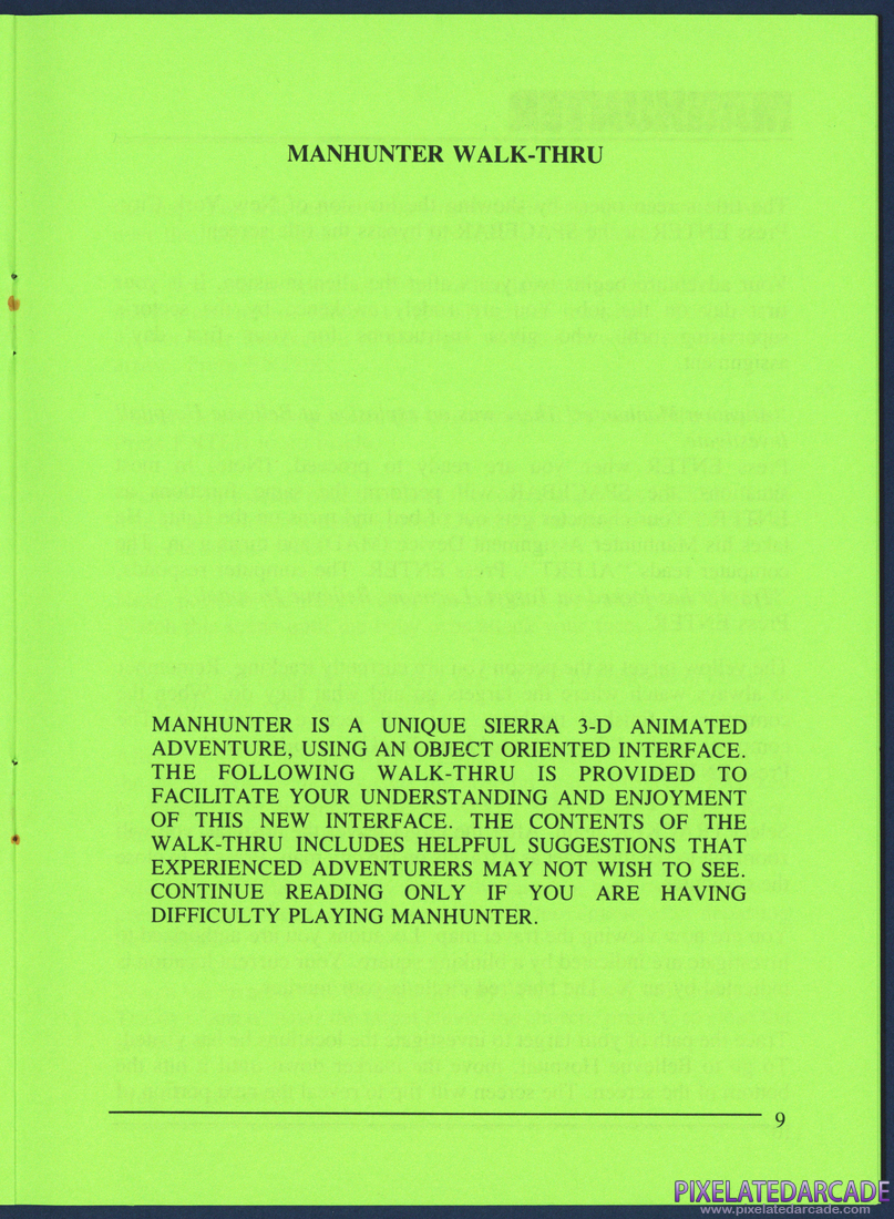 Manhunter: New York: Manhunter's Field Guide - Page 11