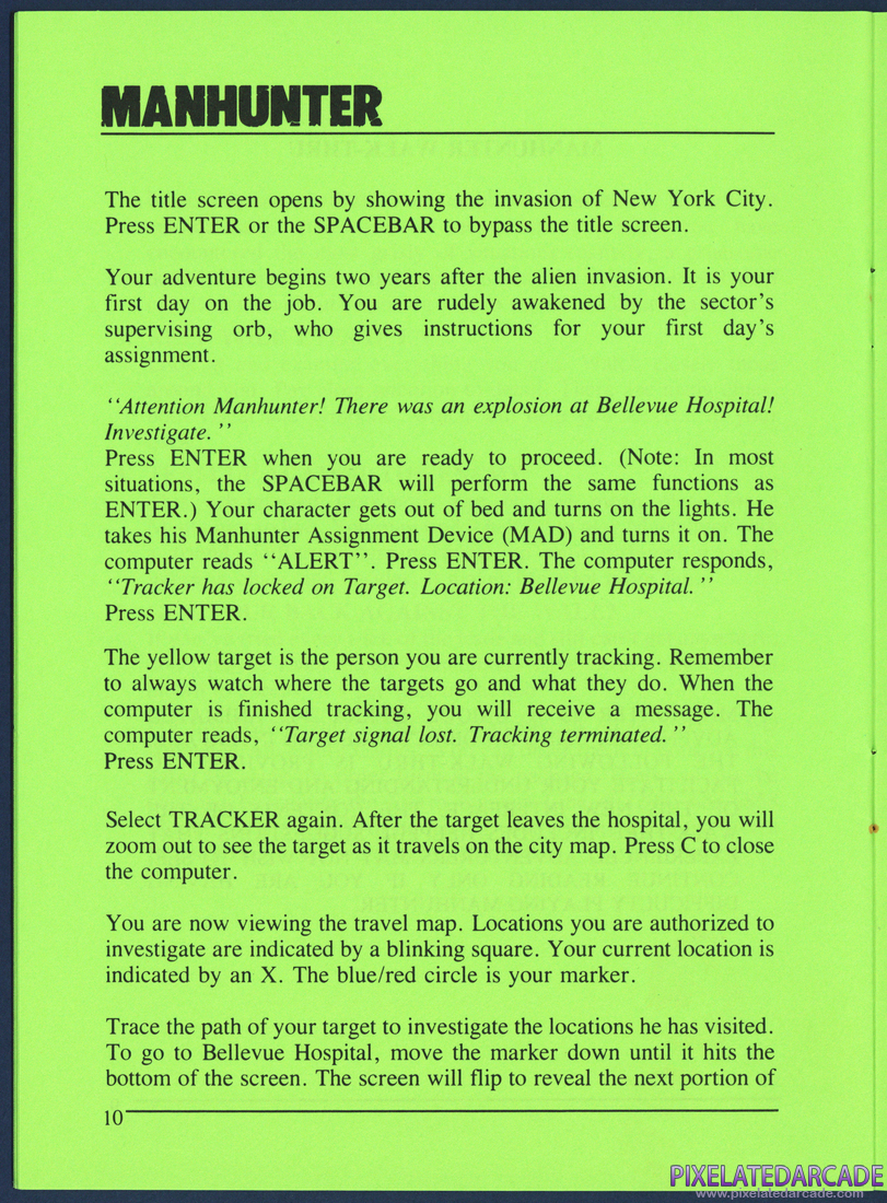 Manhunter: New York: Manhunter's Field Guide - Page 12