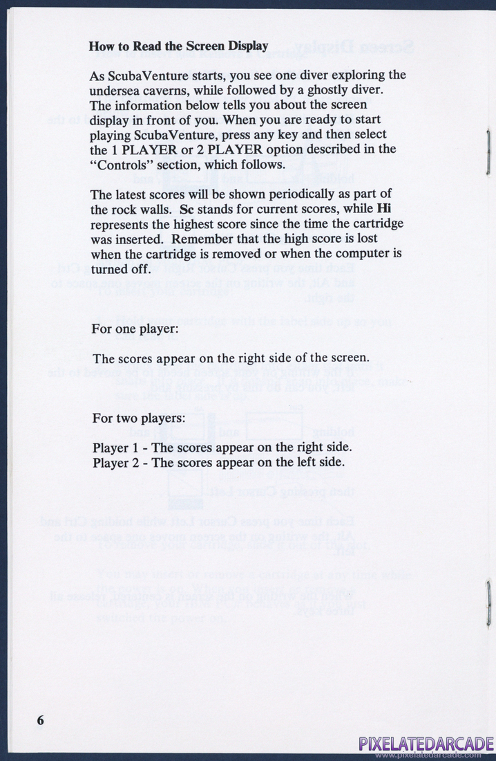 ScubaVenture: Instruction Manual - Page 10