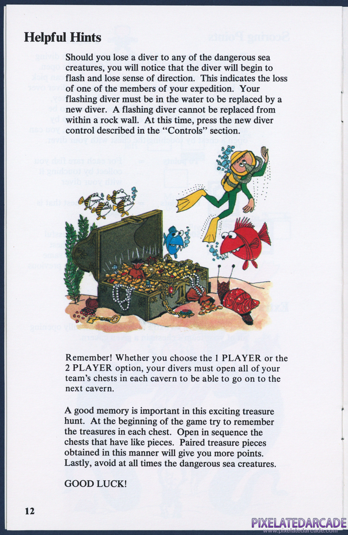 ScubaVenture: Instruction Manual - Page 16
