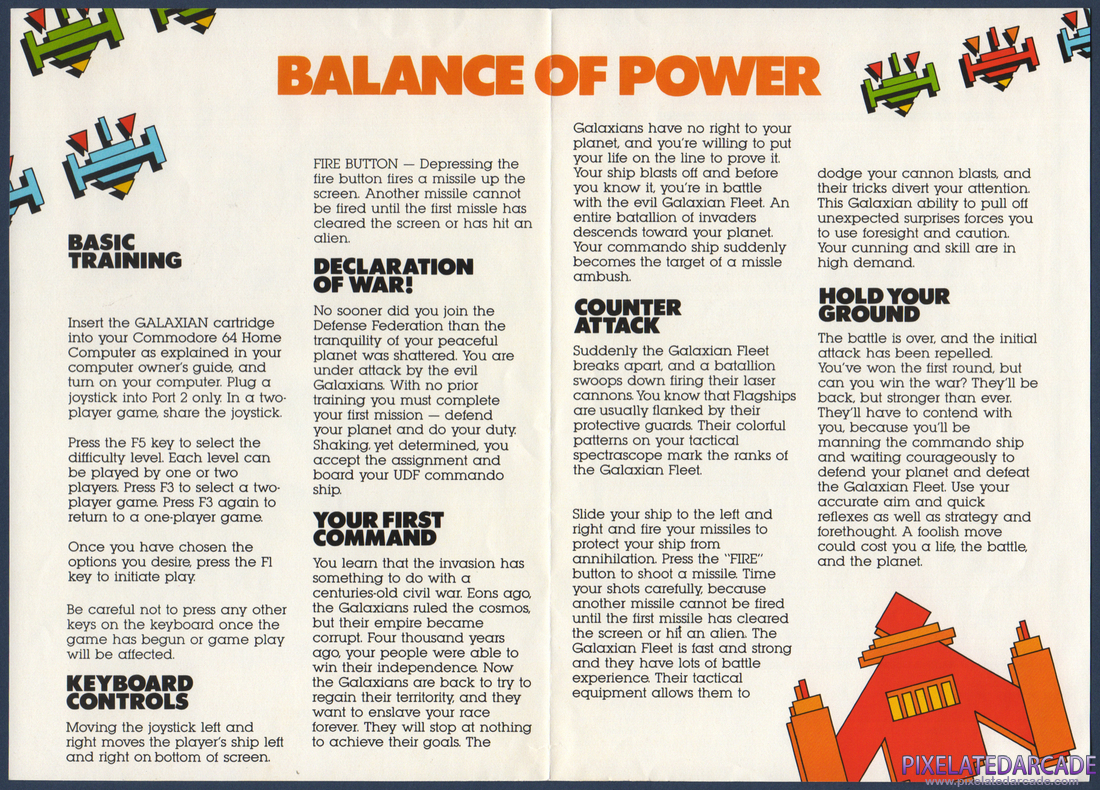 Galaxian: Instruction Manual - Page 2