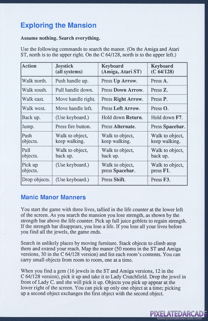 Devon Aire in the Hidden Diamond Caper: Instruction Manual - Page 3