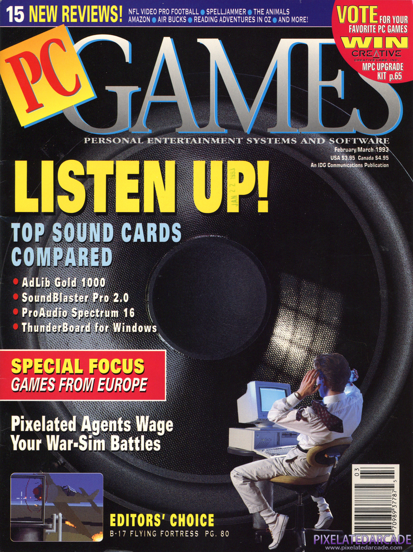 Cover Scan Archive Photo: February/March 1993
