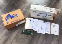 IBM Audiovation Adapter sound card - Box and contents